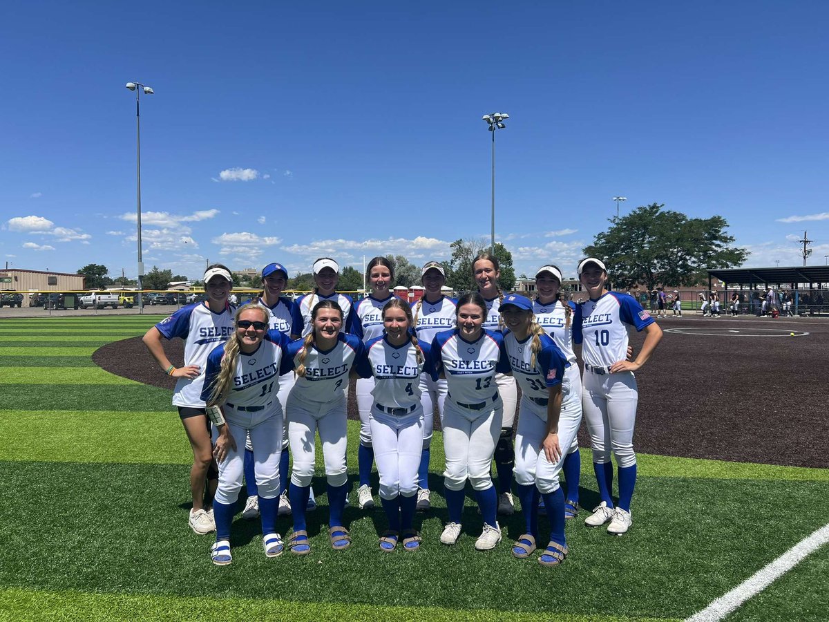 13abbyjohnson's tweet photo. Fun week with @SelectFP_Christ at the Colorado Sparkler! Thankful my family made the trip out to support me! Hitting stats = .583 AVG, 14 hits, 11 RBIs, 3 HRs, 9 1Bs, 2 2Bs, and no strikeouts! Looking forward to competing this week with @DowlingSB for our regional games! https://t.co/vvq2rJT3qp