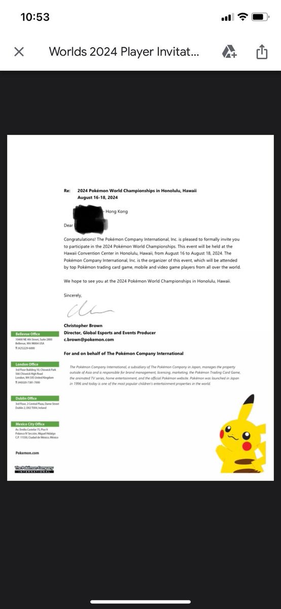 Oscartcgfunplay's tweet photo. If you are looking for Spectator in Pokémon WCS 2024, please contact me.
I got some extra of it.
如果你對Pokemon WCS 2024的觀察者證有興趣,請聯絡我。我有不少的證。
#pokemon #wcs2024 #ptcg #pokemongo #pokemonunite #pokemonvcg #vcg #Hawaii #12August https://t.co/EE0qHmAZNV