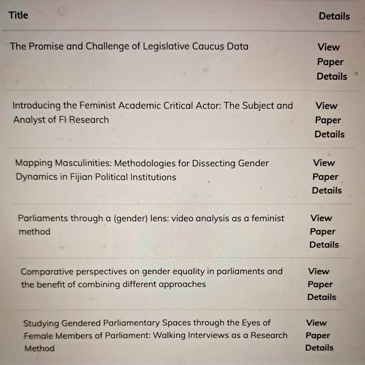 Join us this morning ☕️ for methodological perspectives &amp; innovations 🔧🔨 for studying gendered parliaments at 09.00-10.30 Technicum 2, Floor 3. Auditorium G @sonia_palmieri Anna Mahoney, <a href="/RomiteshKant/">Romitesh Kant</a> @profsarahchilds <a href="/cherrymmiller/">Cherry Miller</a>  <a href="/petrahrens/">Petra Ahrens</a>  @mthewis <a href="/merelfieremans/">merelfieremans</a>  ⭐️☺️