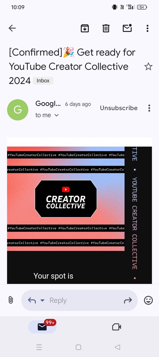 mintukumarpune's tweet photo. Hello team YouTube, got this confirmation mail 7 days ago, the event is on 13th, till now I haven't got the followup mail for the location and other details, It will take me a minimum of 5-6 hrs to reach the destination @TeamYouTube @YouTubeCreators @YouTubeIndia https://t.co/mk6ahUBPMZ