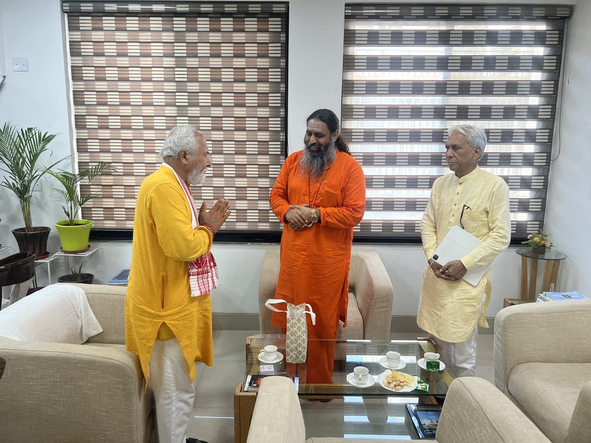 Umeshanand159's tweet photo. "Delighted to meet sh. RP Tiwari, VC of central university of Punjab @Bathinda 
Shriman ji, Your wisdom and experience are a valuable asset to the academic community. Your achievements and contributions are a benchmark for excellence."

शुभाशिष

#CUPB Bathinda https://t.co/rlxTutw8YM
