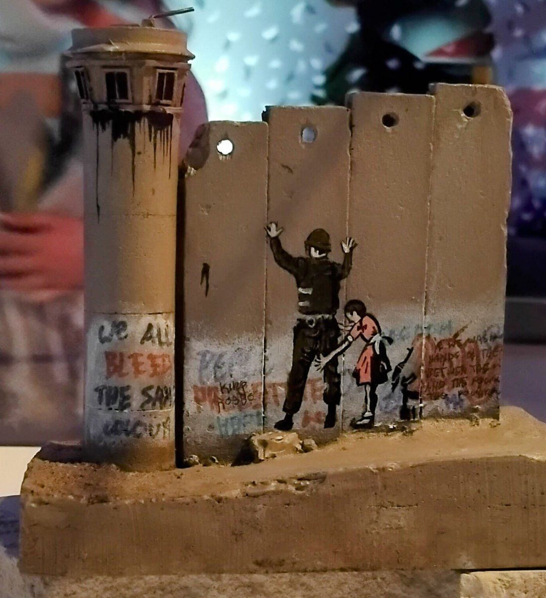 The Art of Banksy currently on display at Docklands.
Well worth a look 😍