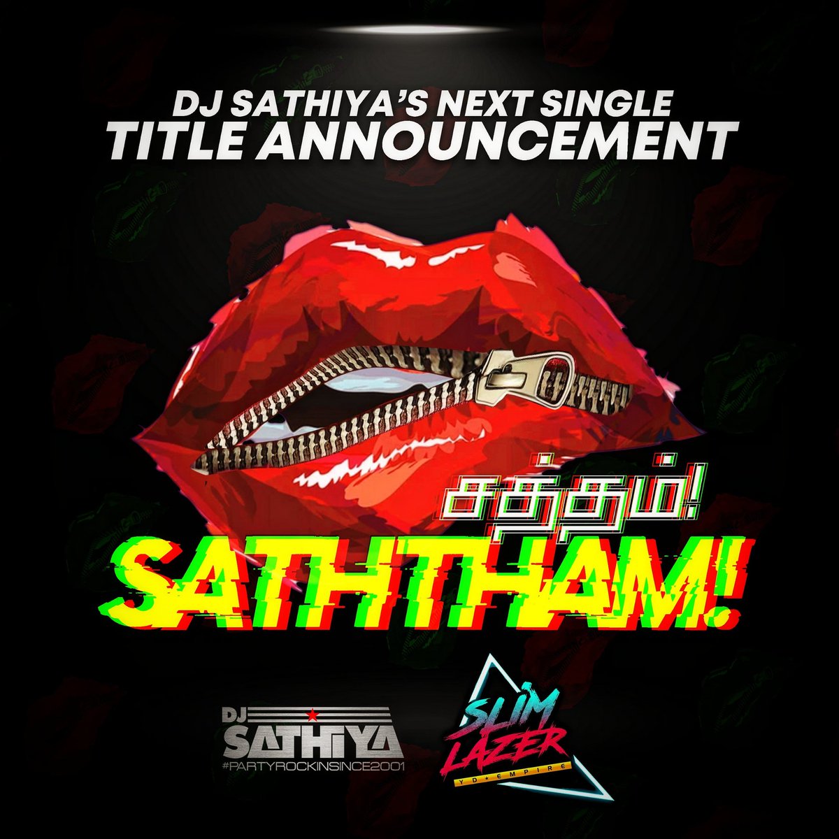 deejaysathia's tweet photo. SATHTHAM - music produced and composed by Slim Lazer YD - Concept, lyrics and sang by 🫡 #djsathiya
I've got more updates on my next single! Just to confirm that it's 🇧🇷 🪨
#saththamdjs #iamdjsathiya #malcolmxmade #partyrockinsince2001 https://t.co/rJo4bRkgjM