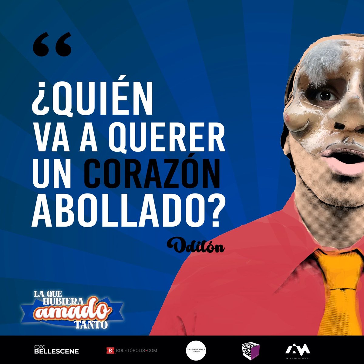 ForoBellescene's tweet photo. ⚠️GRAN ESTRENO⚠️
"LA QUE HUBIERA AMADO TANTO"❤️
📆Del 19 de julio al 9 de agosto de 2024
Viernes ⏰20:00 horas
¿Será la indicada para Odilón y dejara atrás la soltería?
🎟 EN TAQUILLA Y @boletopolis https://t.co/a7CS9YNefb
#mujerperfecta #parejaideal #amorverdadero #amorcomprado https://t.co/QfXBq7Rud5