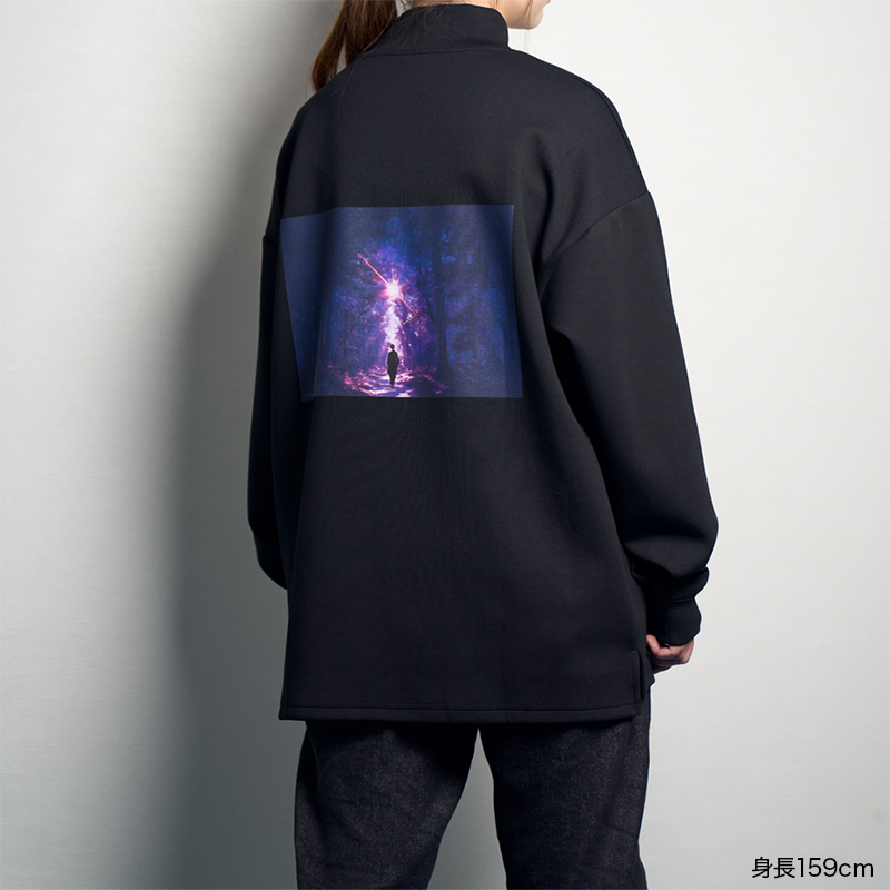 MAILIVIS's tweet photo. 【#横浜流星】
🟪プロデュースグッズ第3弾 受注受付中!
Mock neck long T-shirtは刺繍の色や程よい抜け感のあるシルエットにもこだわりました☺️
バックプリントは #YKBX 氏描き下ろしイラストです🖼️✨
ご注文はこちら🛒
https://t.co/nzUKehQFPj
メイキング動画公開中💫
https://t.co/sQrzfICDd6 https://t.co/Vhpm0jNG02