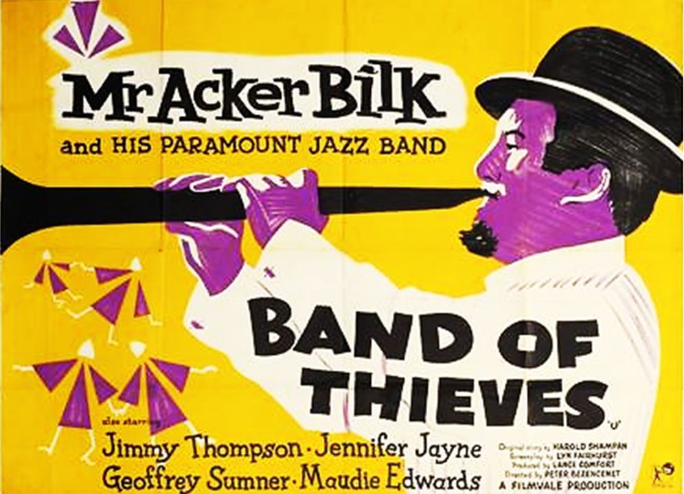 TalkingPicsTV's tweet photo. One of the truly great 'trad-jazz' films starring #AckerBilk #JimmyThompson #JenniferJayne BAND OF THIEVES (1962) 7am musical comedy-drama #TPTVsubtitles https://t.co/cLxnsPpNtL