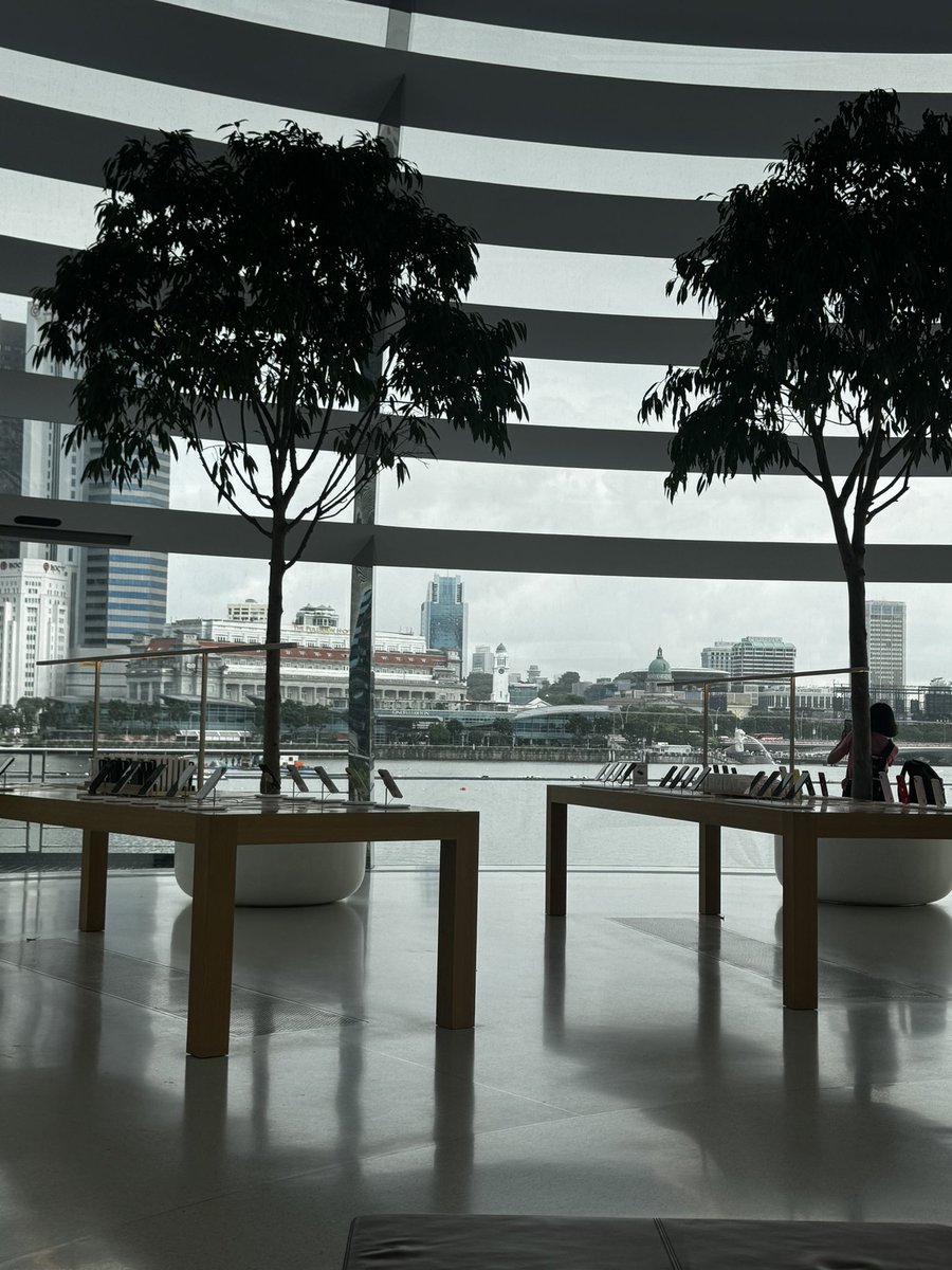 logansease's tweet photo. Just tried #AppleVisionPro at what must be the most incredible @Apple Store in Singapore. This was the most mind blowing product demo I could ever imagine. I laughed, cheered, screamed and even wanted to tear up a little at points. This is the future! https://t.co/XKpepJWpn8