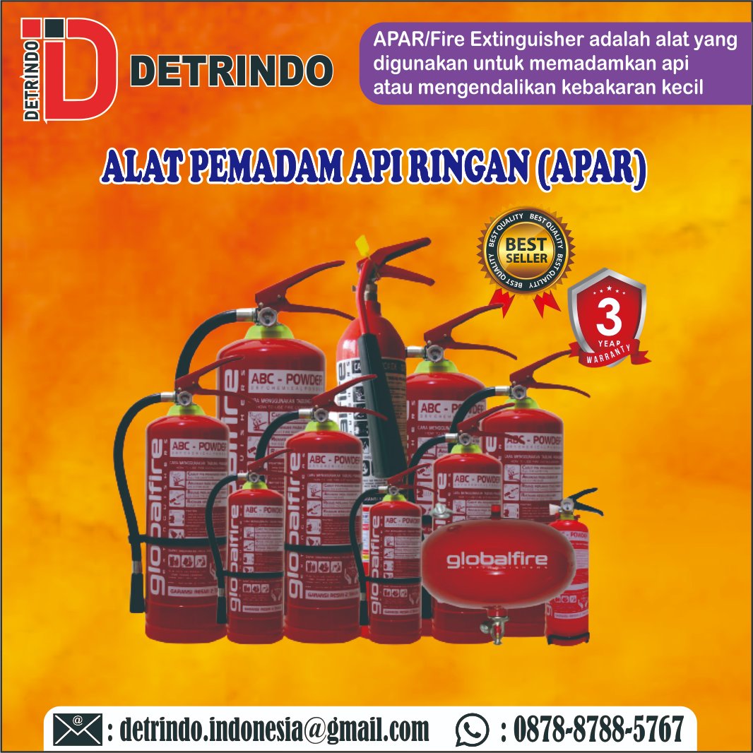 detrindo's tweet photo. Selalu sedia tabung APAR baik di rumah, tempat usaha ataupun di mobil untuk meminimalisir resiko kebakaran

Di DETRINDO tersedia APAR dalam berbagai ukuran

Mau order atau konsultasi?

Bisa langsung kontak nomor CS kami di nomor WA atau Email yang tertera pada gambar yaaa https://t.co/fPa9kxMnrG