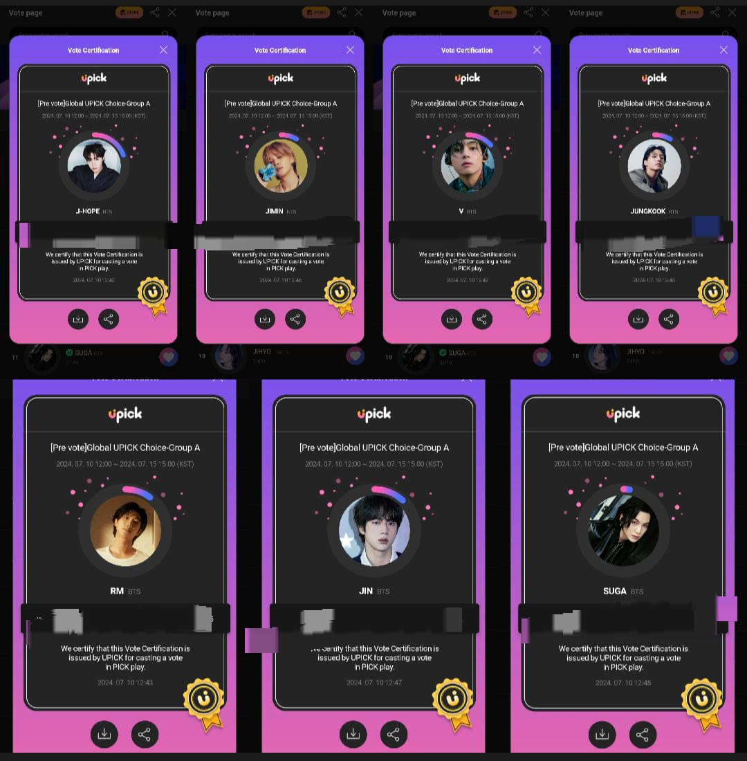 ARMYCASAID's tweet photo. [🗳️] Global Upick Choice‼️

✅ Pertahankan posisi top 50 untuk Grup A
✅ Gunakan 💙 Jam untuk vote

Note : 💙 Jam exp setiap tgl 15 per bulan

End Vote : 
📅 Juli 15 , 3pm KST
 
Apk Upick  : 🖇️https://t.co/Tc3OMLiirP
Link Vote : 🖇️ https://t.co/0t4iavVZTq

HELP RT AND SHARE ‼️ https://t.co/wqWuKpVqyH
