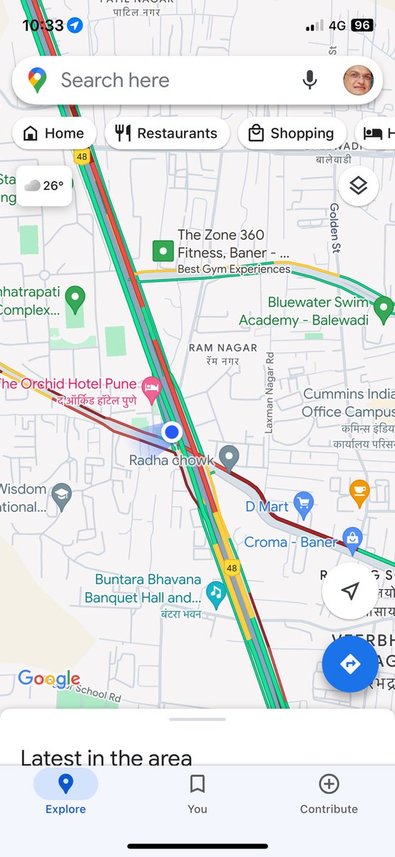 sschivate's tweet photo. Again, huge traffic jam at Radha Chowk
@PuneCityTraffic https://t.co/ejbvSKCEUT