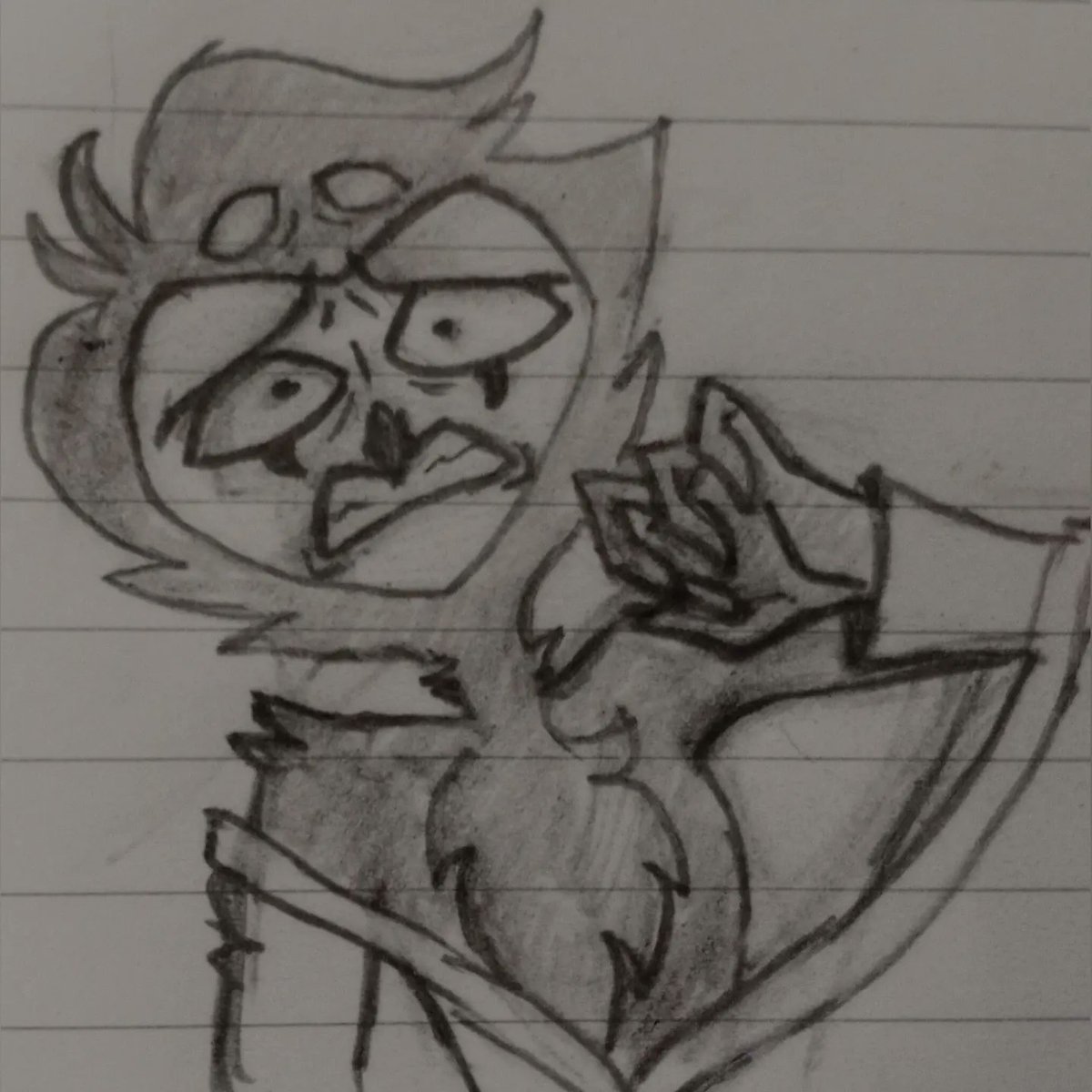 ThanjustaMore's tweet photo. Here, have a scared Stols
he is scared to death
It seems he's begging for mercy
#HelluvaBossFanart #helluvaboss #hellubabossstolas #HazbinHotel https://t.co/FSkPRApcO9