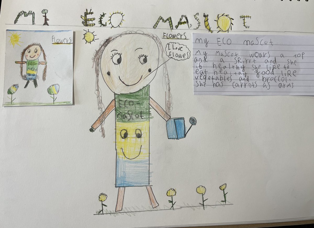 Malpas_Park's tweet photo. Blwyddyn Tri have been looking to the future with their final SWYNKLE task of the year. They have been designing and describing their own Eco Mascots which #MPPSHEC hope to be promoting in September!
@EcoSchoolsWales
@Keep_Wales_Tidy
#MPPSY3 https://t.co/1NZSz7LvK3