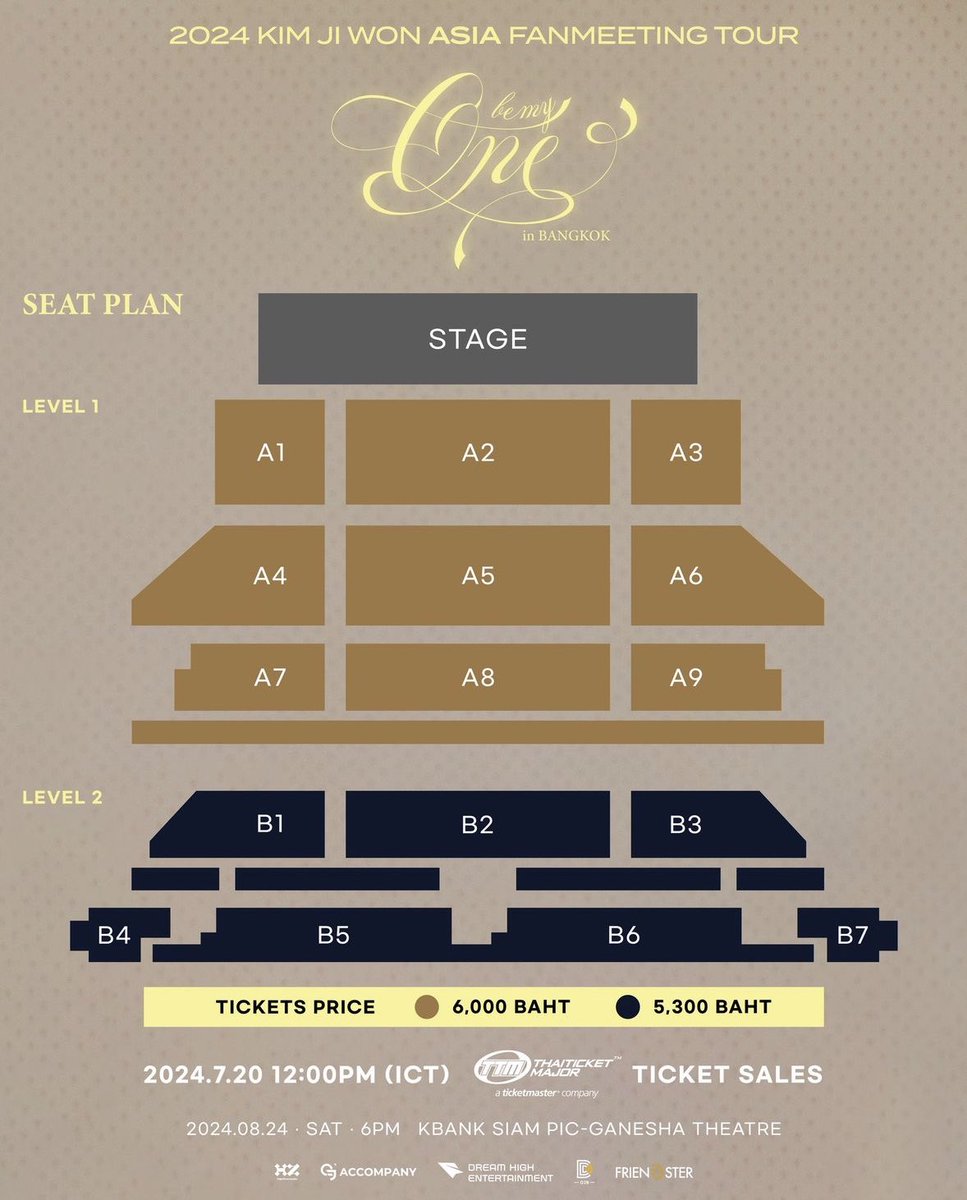 dearjiwon_th's tweet photo. 2024 KIM JI WON ASIA FAN MEETING TOUR <BE MY ONE> in BANGKOK
 
📅 24 สิงหาคม 2024 18:00 น. (เวลาไทย) 
📍สถานที่แสดง：KBank Siam Pic-Ganesha Theatre
⏰ เวลาเปิดจำหน่ายบัตร：วันเสาร์ที่ 20 กรกฎาคม 2024 เวลา 12:00 น. ทาง THAITICKETMAJOR

#คิมจีวอน #KimJiWon #김지원 https://t.co/TUPw66rU0q