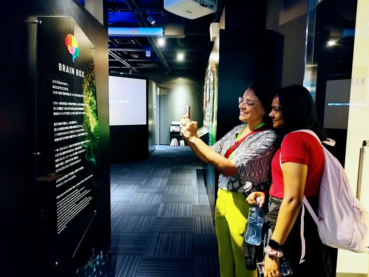 RIKEN_CBS's tweet image. #cbs_summer Day 3
During lunch break, Leila Ali @leilaalimd and Lakshini Kannan explored Brain Box, a museum dedicated to the brain&apos;s mysteries.
Outside the program, they visited #Asakusa, hunted for cute #Pokemon T-shirts, and enjoyed Japanese traditional and pop culture.