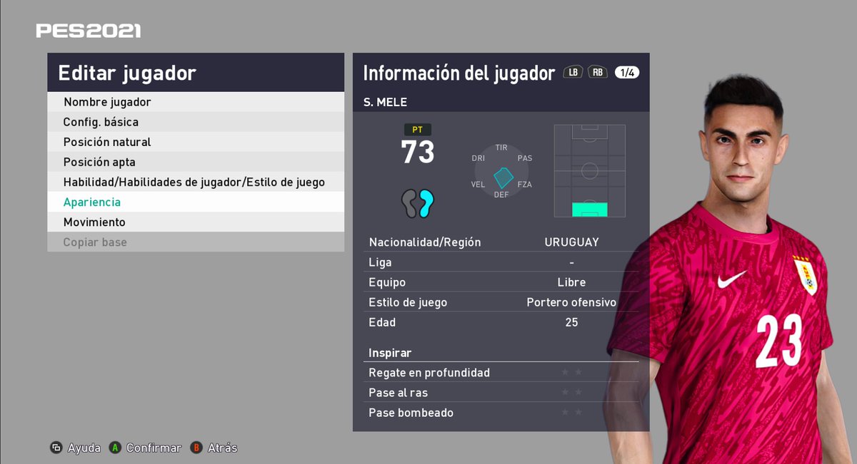 FabriFacemaker's tweet photo. Santiago Mele - PES 2021 PC
By_FabriFacemaker
Kit @CARLOSFIGU81794
@MeleSantiago25
#SantiagoMele #Mele #Uruguay #CopaAmérica2024 #SeleccionUruguaya #PES201 https://t.co/2rGque68UA