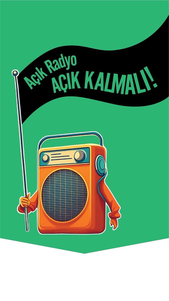 Szizn kapatma kararınız bize vız gelir. Çünkü kainatın bütün dertlerine, tasalarına ve falaketlerine de açık radyo! #AçıkRadyoSusturulamaz