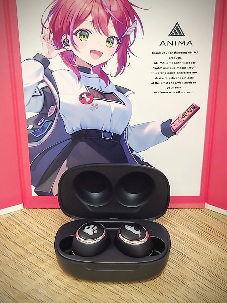 🔥🙌ななしいんく『#茜音カンナ』『#涼海ネモ』コラボイヤホン受注販売