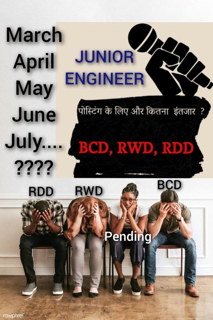 Abhishe18442103's tweet photo. @IrfanAnsariMLA सम्माननीय मुख्यमंत्री जी, BCD,RDD,RWD विभाग में 4 महीनों से पोस्टिंग का इंतजार कर रहे जूनियर इंजीनियर्स के साथ न्याय हो। हमारे सपनों को साकार करने में सहयोग करें। https://t.co/FQGFddHjIk