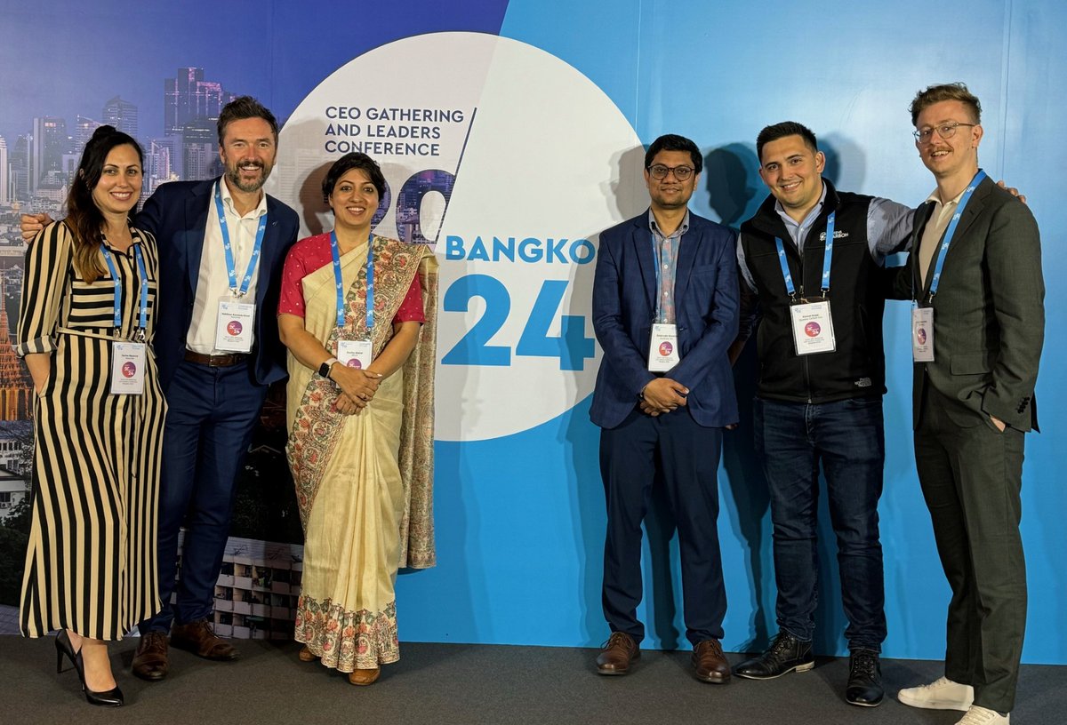 Amazing to meet leaders of global cement industry in Bangkok recently (Neocrete was one of four start-ups from 70 chosen by <a href="/theGCCA/">Global Cement and Concrete Association</a> members as having potential to decarbonize concrete 😍)