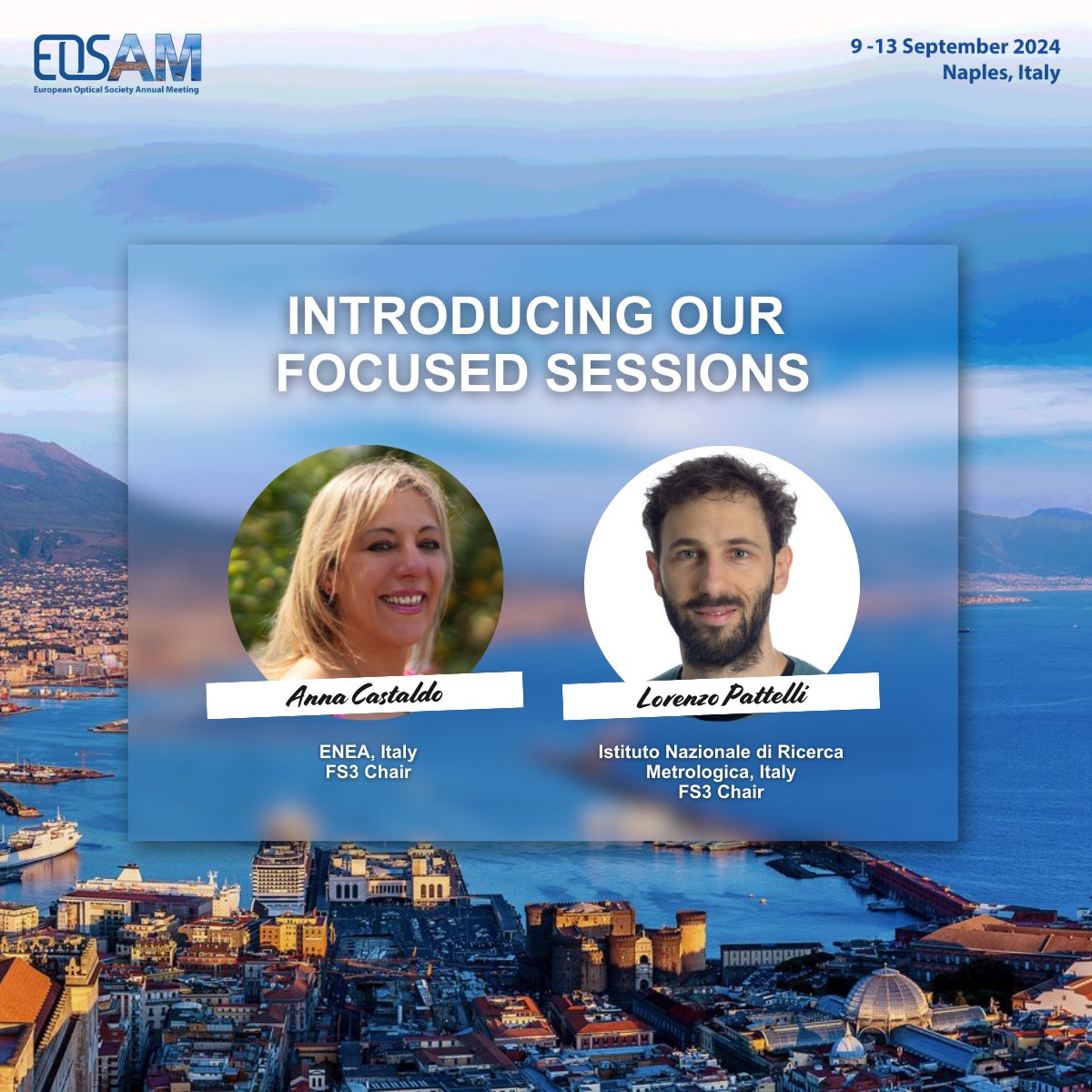 EOS_AM's tweet photo. 📢  Introducing our next Focused Session at #EOSAM2024: FS3 - Passive Radiative Cooling
Invited speaker in this Focused Session: @aaraman
More info: https://t.co/KTiRFTa3av
🔗 Register here: https://t.co/xDIET9A2PO https://t.co/54gQL9btHC