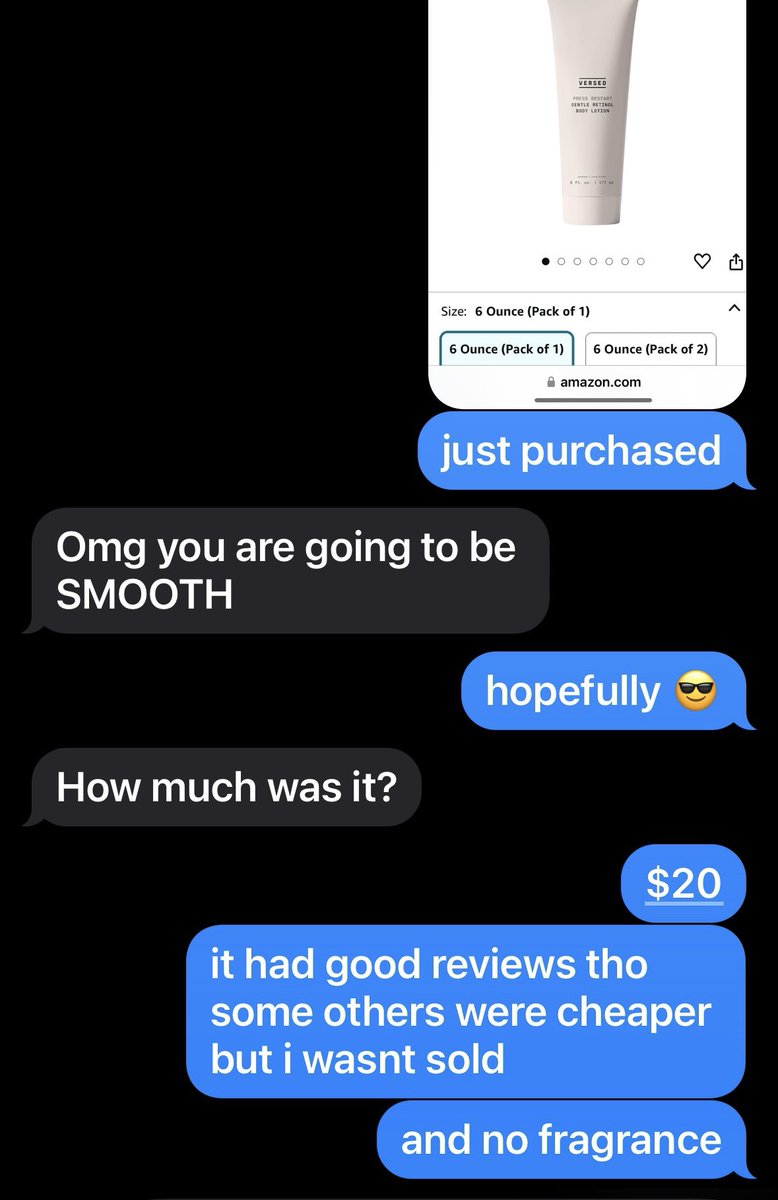 princessberry67's tweet photo. officially at the age i’m txting my friends about buying more retinol https://t.co/2h2bTaLyyg