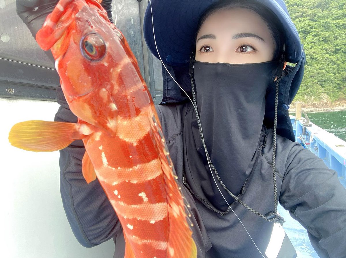 Trlytre's tweet photo. クロー系ワームでアカハタとカサゴ大漁ゲット✌️❤️
浅瀬だから船酔いしなくて最高🥰またやりたいなぁ

#ロックフィッシュ #ロックフィッシュゲーム #アカハタ #カサゴ #伊東
#釣り #釣り部  #フィッシングクラブ #釣り女子 #釣りガール  #釣り好きな人と繋がりたい #fishing #happy #ibaraki #octopus https://t.co/vYZI3wvYwT