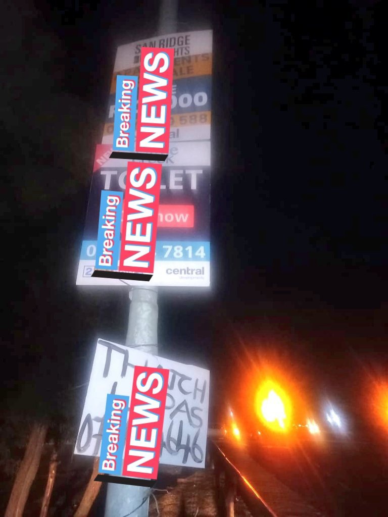 CityofJoburgZA's tweet photo. 🚫📜 Remove illegal posters to dodge fines! 🚔 @JoburgMPD BMU is clearing up, keeping Joburg clean. Want to advertise legally? Apply through @CoJDevPlanning Outdoor Advertising. Let's keep our city tidy and compliant! #JoburgServices #CleanJoburg ^MR https://t.co/8AAgjPig6K