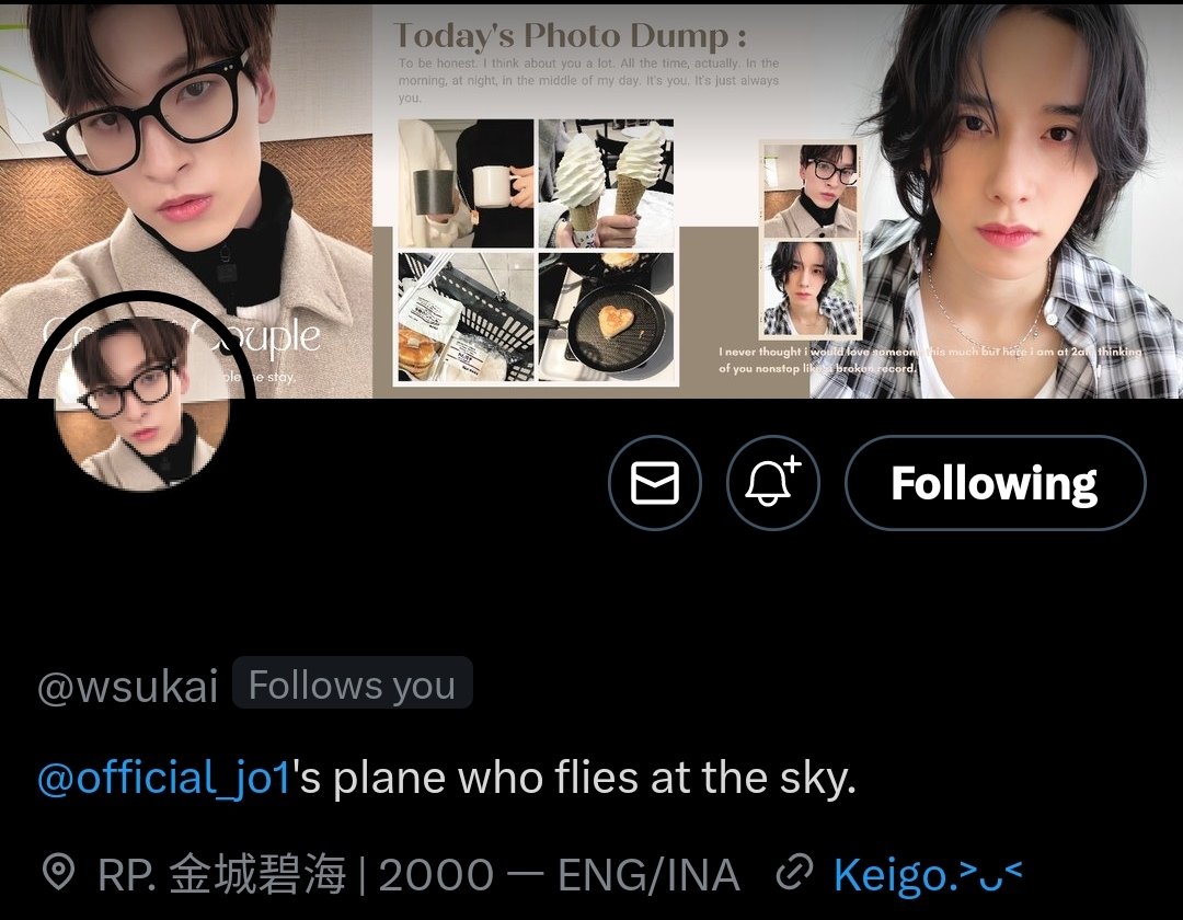 pengen ciumin yang diheader