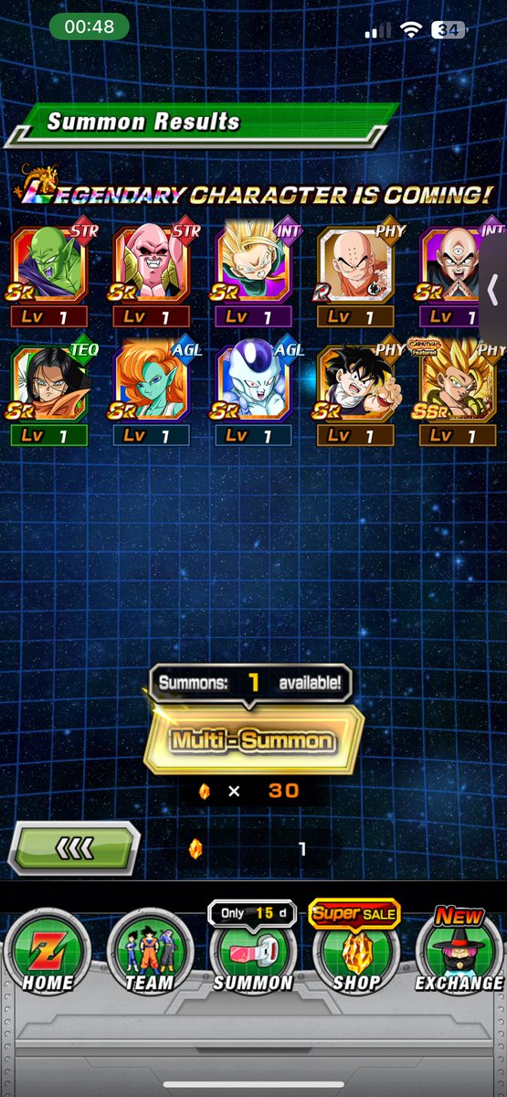 M4G35's tweet photo. https://t.co/TZ2c1yObpe #Dokkan9thAnniv 

Got 2 goku black rifts back to back and my king is looking right! @DaTruthDT @dokkan_global https://t.co/yxXG2hz6GJ