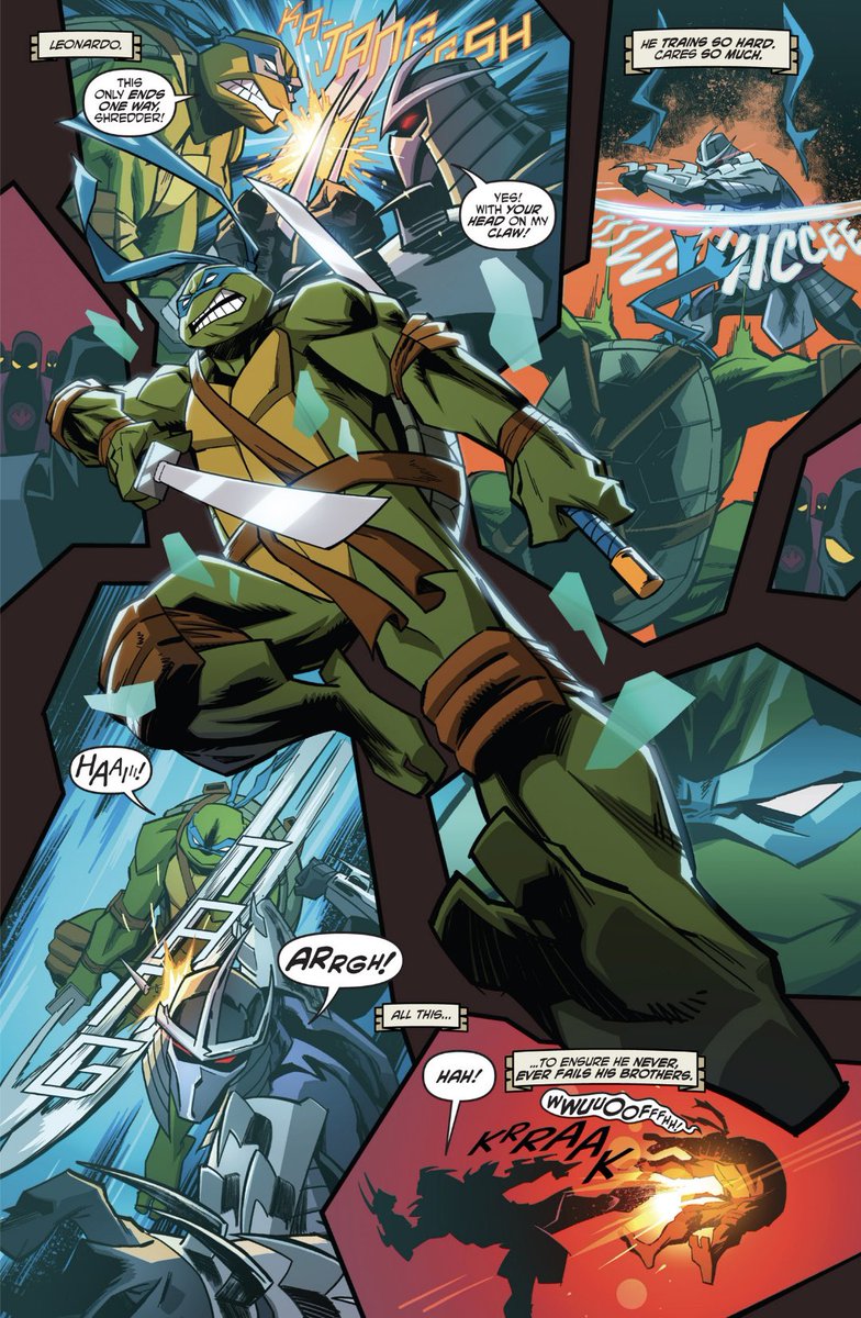 uuuuuhhhhlana's tweet photo. TMNT ANNIVERSARY COMIC SPOILERS 
.
.
.
.
IM ACTUALLY CRYING LIKE THEYRE ALL HERE??? WE ARE SO BACK 😭😭 https://t.co/3p4T74aLc7