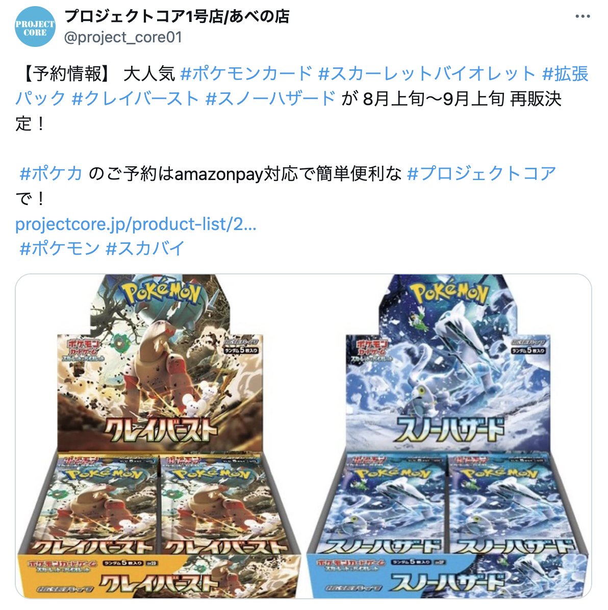 ペ*ノ様 【ポケモンカード/まとめ売り】スノーハザード＆クレイバースト＋レアカー 拡張パック「スノーハザード」「クレイバースト」 | ポケモンカード