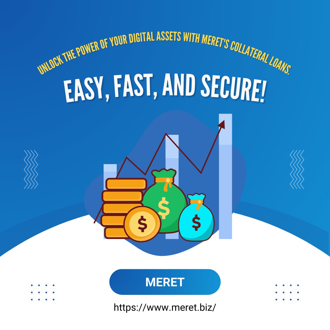 The MERET platform's collateral loan service is designed to enable users to efficiently utilize their digital assets, adhering to the Electronic Financial Transactions Act. Users can apply for loans using RWA tokens or MRT tokens registered on the MERET blockchain network as