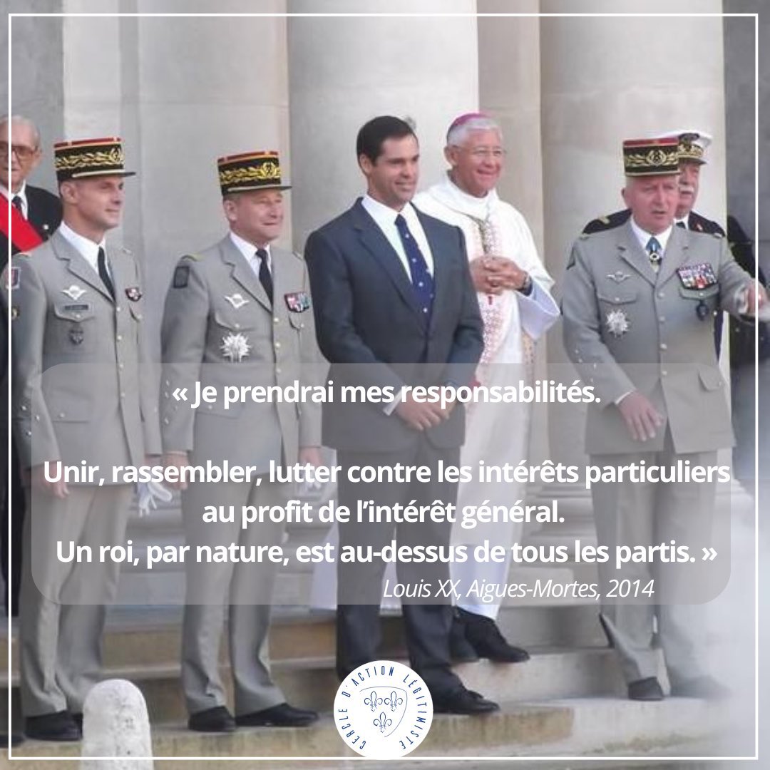 ActLegitimiste's tweet image. #Royaliste ,pour quoi?
-Etat limité régalien,protecteur, indépendant; justice efficace
-régions enracinées, décentralisées
-population respectée (fisc&amp;amp;droits fondamentaux)
-familles soutenues, protégées
-jeunesse formée, responsable
-anciens accompagnés, aidés
-voleurs en prison!