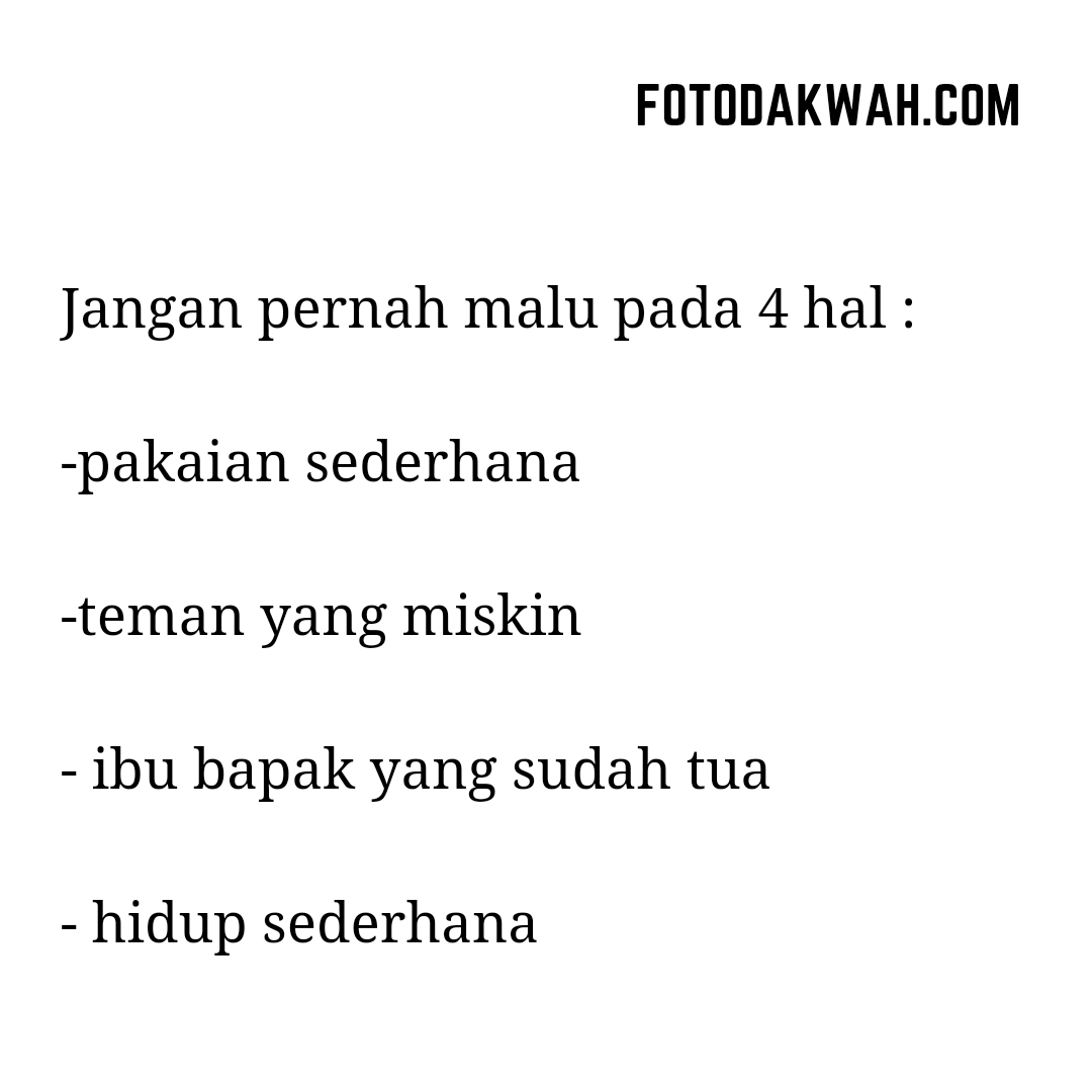 fotodakwah's tweet photo. Jangan pernah malu ya https://t.co/PqBxmxmH3C