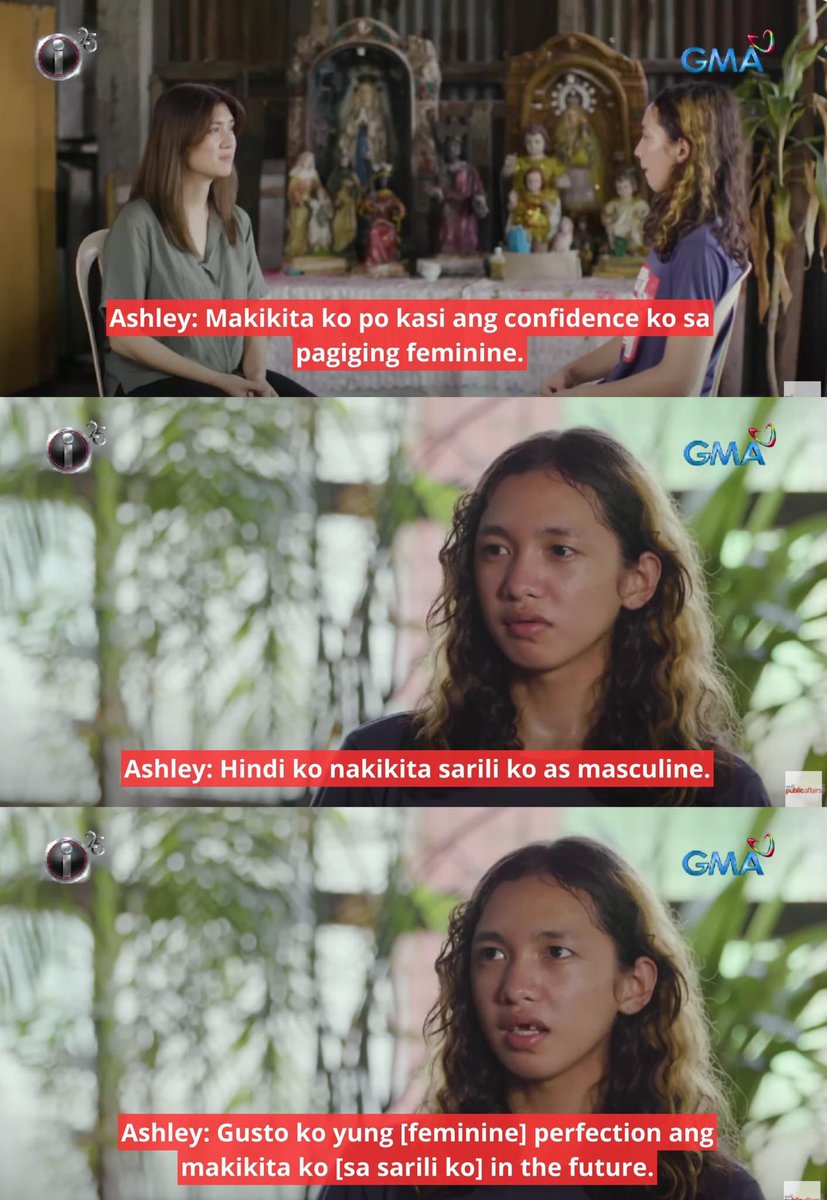Napanood mo na ba ang ating #SiREYNA Ashley sa I-Witness - Transnene 2.0? Ano ng ba ang dahilan kumbakit patuloy na nag a-undergo sa transitioning ang mga transgender? 

Sa mga nagnanais na mag-undergo sa transitioning, maaaring dumiretso sa link na ito para sa libreng