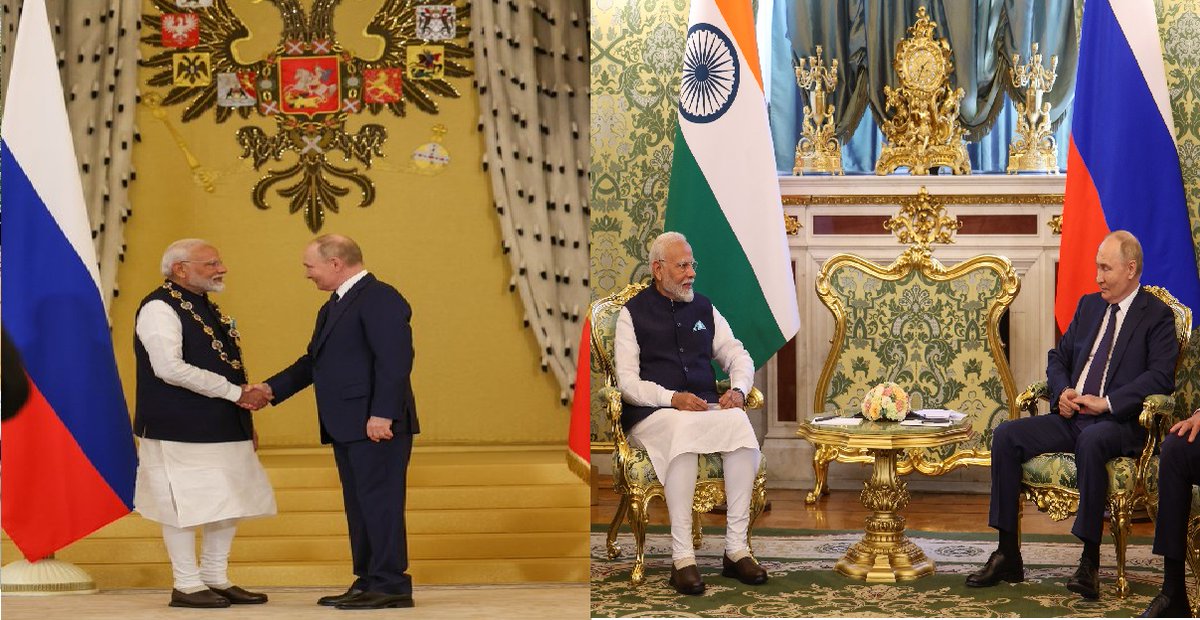 abhaypande75566's tweet photo. Honored to Receive The Order of Saint Andrew the Apostle: A Tribute to 1.4 Billion Indians https://t.co/dLxUDQwhtc
@PMOIndia @NaMo4PM @iVladimirPutiin @Ipresidentputin #OrderOfStAndrew #SaintAndrew #PMModiRussia #PMModi #Rusia #bharat https://t.co/Q5vHwt5LQa