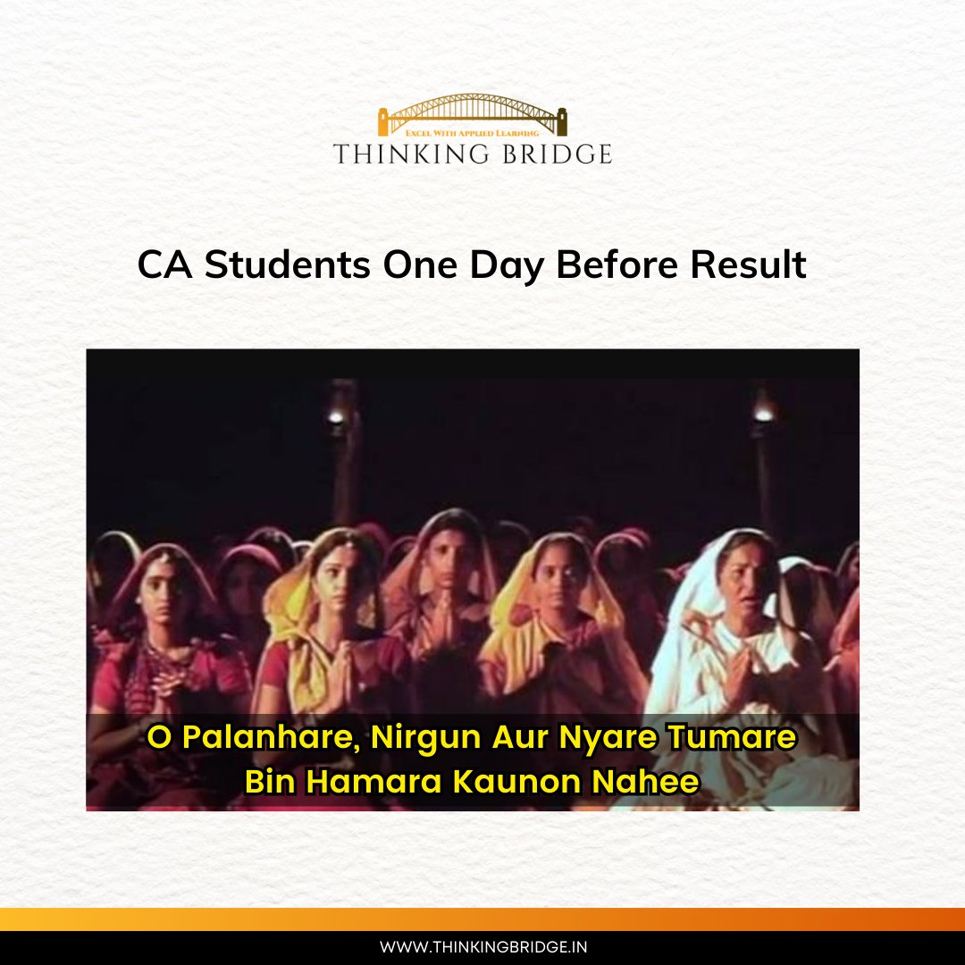 thinkingbridge_'s tweet photo. Tag that friend who suddenly becomes religious one day before the results! 🤷🏻‍♂

#thinkingbridge #caresult #icaigpt #chatgpt #castudent #cafinal #caarticleship #caexam #memes😂 #cameme #memes #meme #dankmemes #camemes #article #charteredaccountant #icai #icaistudents #icaimeme https://t.co/tjiVlbxjmy