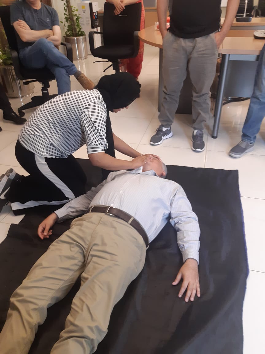 FAOPakistan's tweet photo. Ensuring the safety of our team! 🌟 FAO staff at the Representation Office recently underwent comprehensive CPR and AED training. Equipped with life-saving skills, we're committed to a safer and more prepared workplace. #FAOSafety #CPRTraining #AEDTraining https://t.co/4TkD11R7Bm
