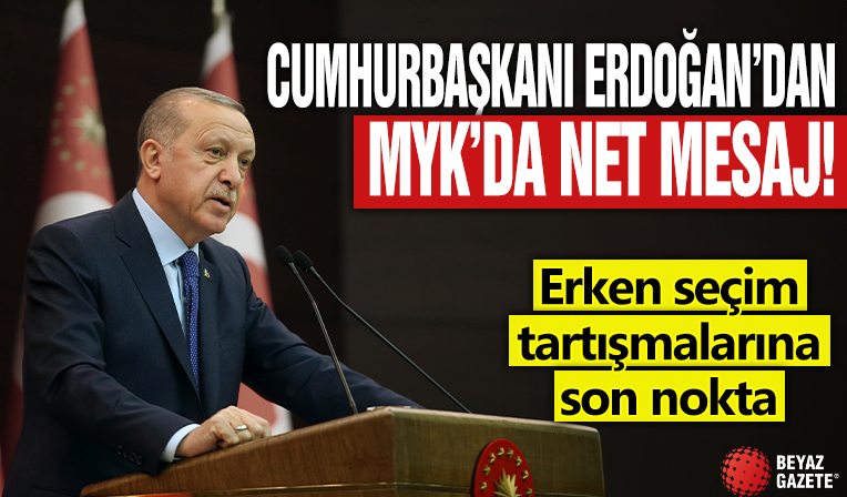 Cumhurbaşkanı Erdoğan son noktayı koydu! Erken seçim tartışması havanda su dövmektir beyazgazete.com/haber/2024/7/1…
