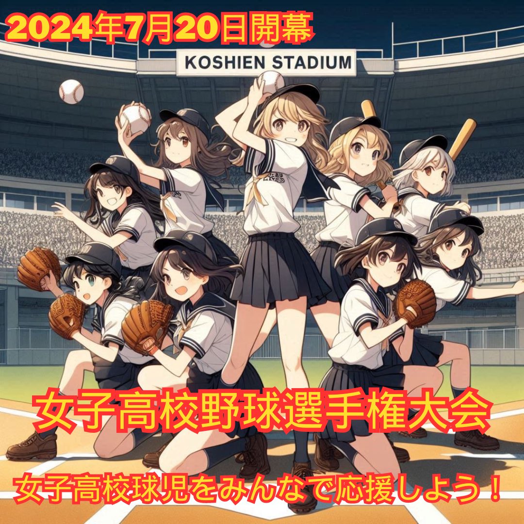 bwbaseballbw's tweet photo. 第28回
全国高等学校女子硬式野球選手権大会 https://t.co/xhW5YB7qwS