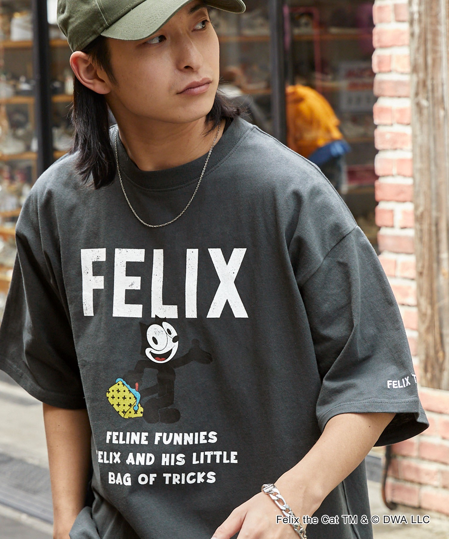 ORAL FELIX フェリックス・ザ・キャット Tシャツ M ORAL FELIX フェリックス・ザ・キャット Tシャツ M - メルカリ