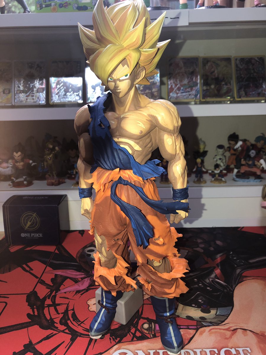 ドラゴンボールZ スーパーサイヤ人 孫悟空 激怒悟空 を4種撮ってみたよ