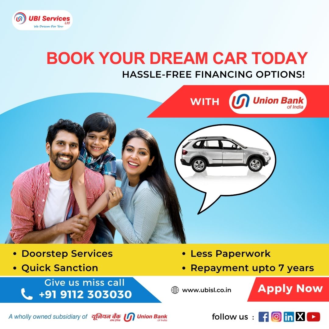 LtdUbi's tweet image. Your dream car is closer than you think. Explore Union flexible car financing today!  

Visit our website for more information: zurl.co/mSqx    

OR 

Give us a missed call on : +91 9112 303030  

#ubisl #CarFinance #LowerInterest #UnionFinance