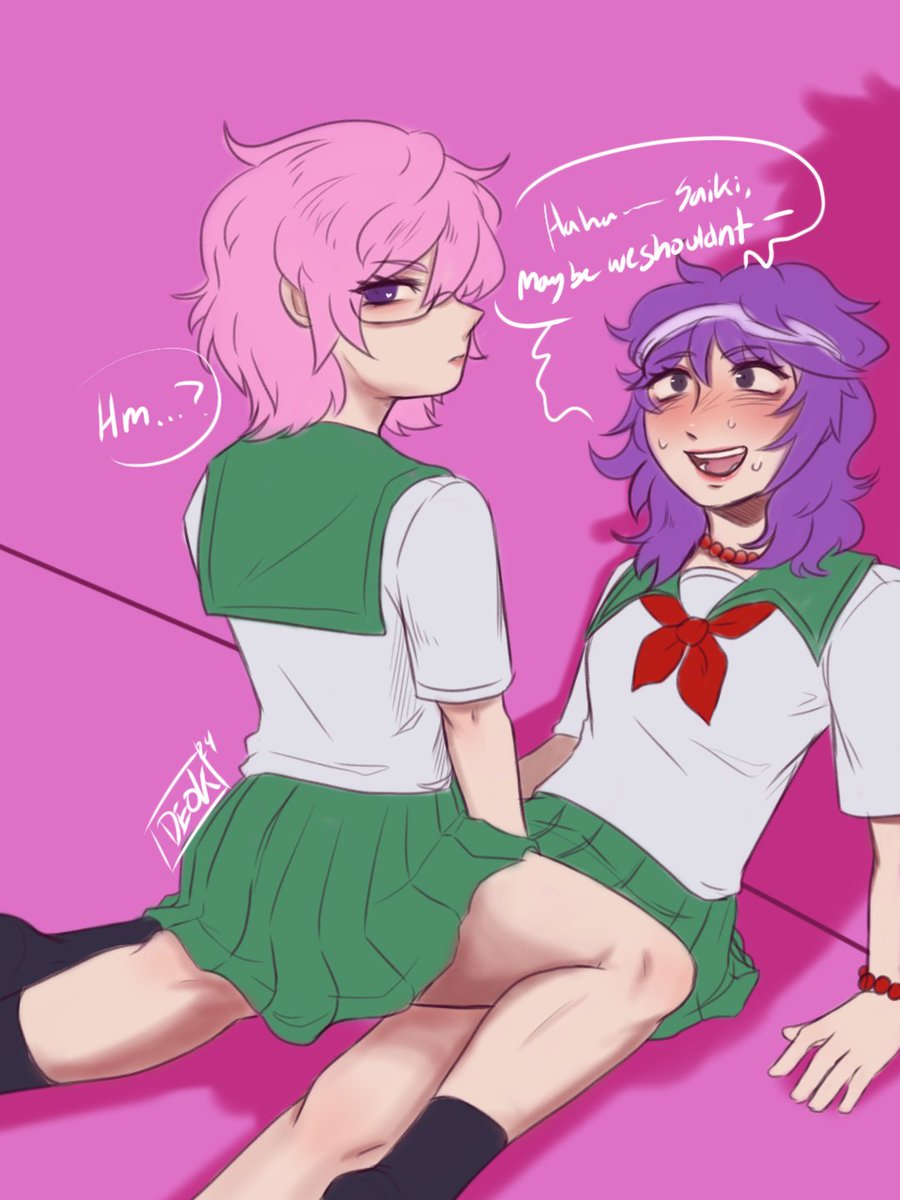 dionysusissuss's tweet photo. Some f/f and m/m torisai sketches
#torisai #saitori #kusuosaiki #reitatoritsuka #kurikosaiki #saikikusuonopsinan #saikik #斉木楠雄のΨ難 https://t.co/U0iwKwkATV