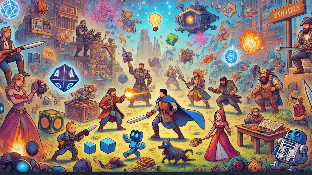 MeVersede's tweet photo. π Our AI creates diverse, randomized events and adventures, keeping gameplay fresh and exciting. #DynamicGameplay https://t.co/hoJBXLBOyh