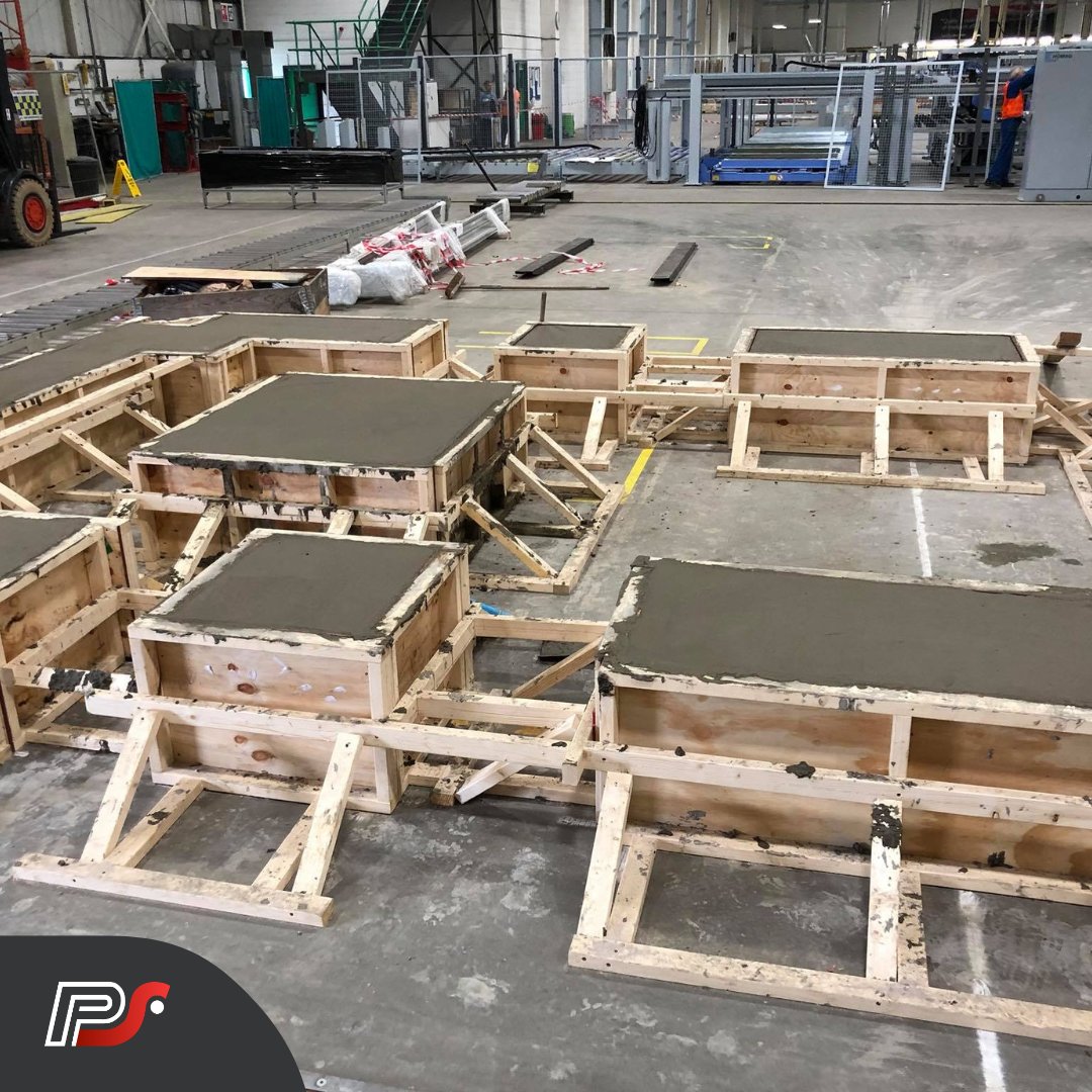 PSConstruction8's tweet photo. Today we're looking back at a project we completed for Omega PLC, which involved the construction of robust machine bases within their active factory to support their new machinery. 
#PSConstruction #OmegaProject #MachineBases #ConstructionExcellence #OperationalEfficiency https://t.co/e6q6PmzBLZ