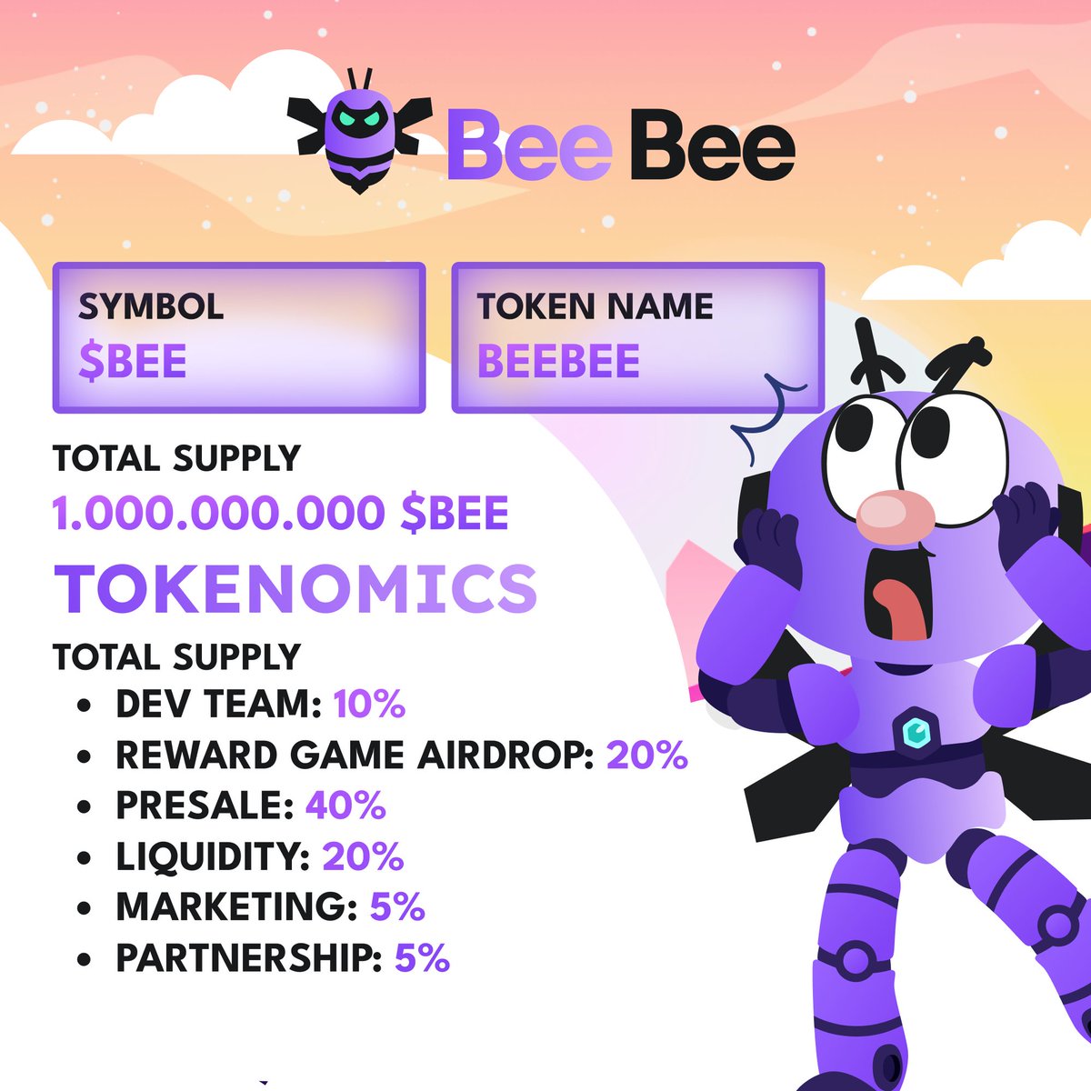 BeeLovesSol's tweet image. GM!  good lookin' 🐝

Don't tell me you missed the $BEE Presale! Check the pin! 💥

@solana $SOL #Presale #Airdrop