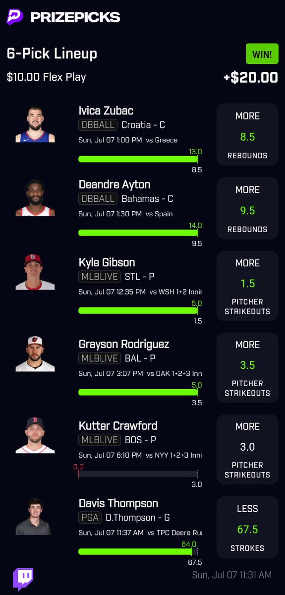 DSDPicks's tweet image. Been cashing out all weekend. And it’s continuing into the week. 🔥🔥

whop.com/checkout/plan_…

#sports #sportsbettingadvice #potd #nba #PrizePicks #mlb #sketch #nuke #bettingpicks #gambling #cash #fanduel #fliff #DraftKings  #LeBronJames #win #betting #picks
