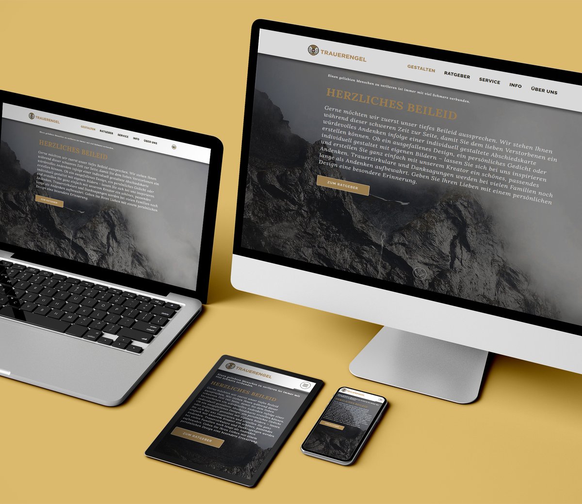 Trauerengel.ch – das neue Trauerportal

Einen geliebten Menschen zu verlieren, ist immer mit viel Schmerz verbunden. Engelberger Druck hat einen Webshop für Trauerdrucksachen eingerichtet. Schliesslich lassen sich die Zirkulare in der gewünschten Auflage online drucken.