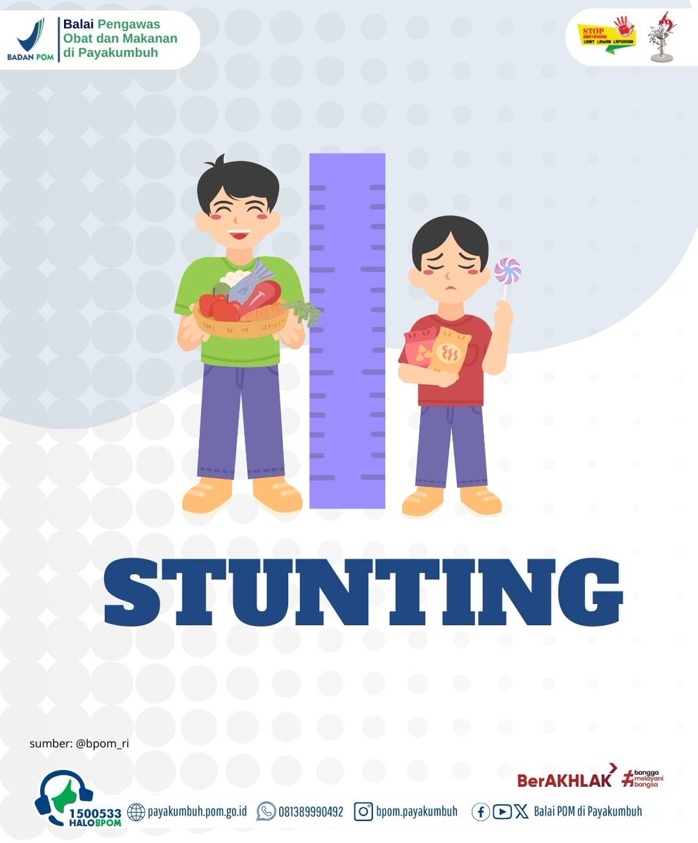 bpompayakumbuh's tweet photo. .
Hallo #dunsanakbpom
.
stunting adalah salah satu bentuk gangguan pertumbuhan dan perkembangan anak, sebenarnya apa penyebab stunting? apa upaya yang bisa kita lakukan untuk mencegah stunting? 
.
yuk cari tau dari infografis berikut..
.
#BPOMRI
#bpompayakumbuh
#CegahStunting https://t.co/ey518NKzlT